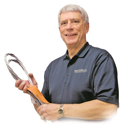 Al Abel, lifting specialist at Mazzella Companies