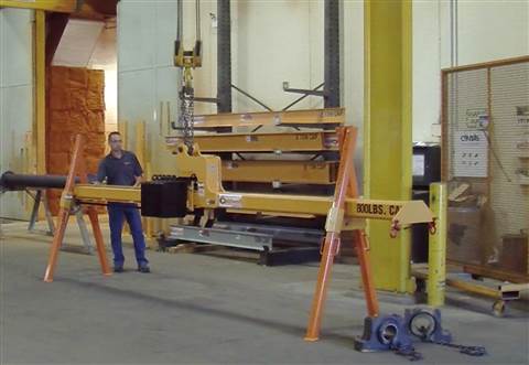 Caldwell's overhang lifting beam