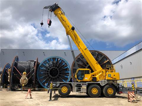 Brazilian company TEM takes delivery of new Grove rough terrain model